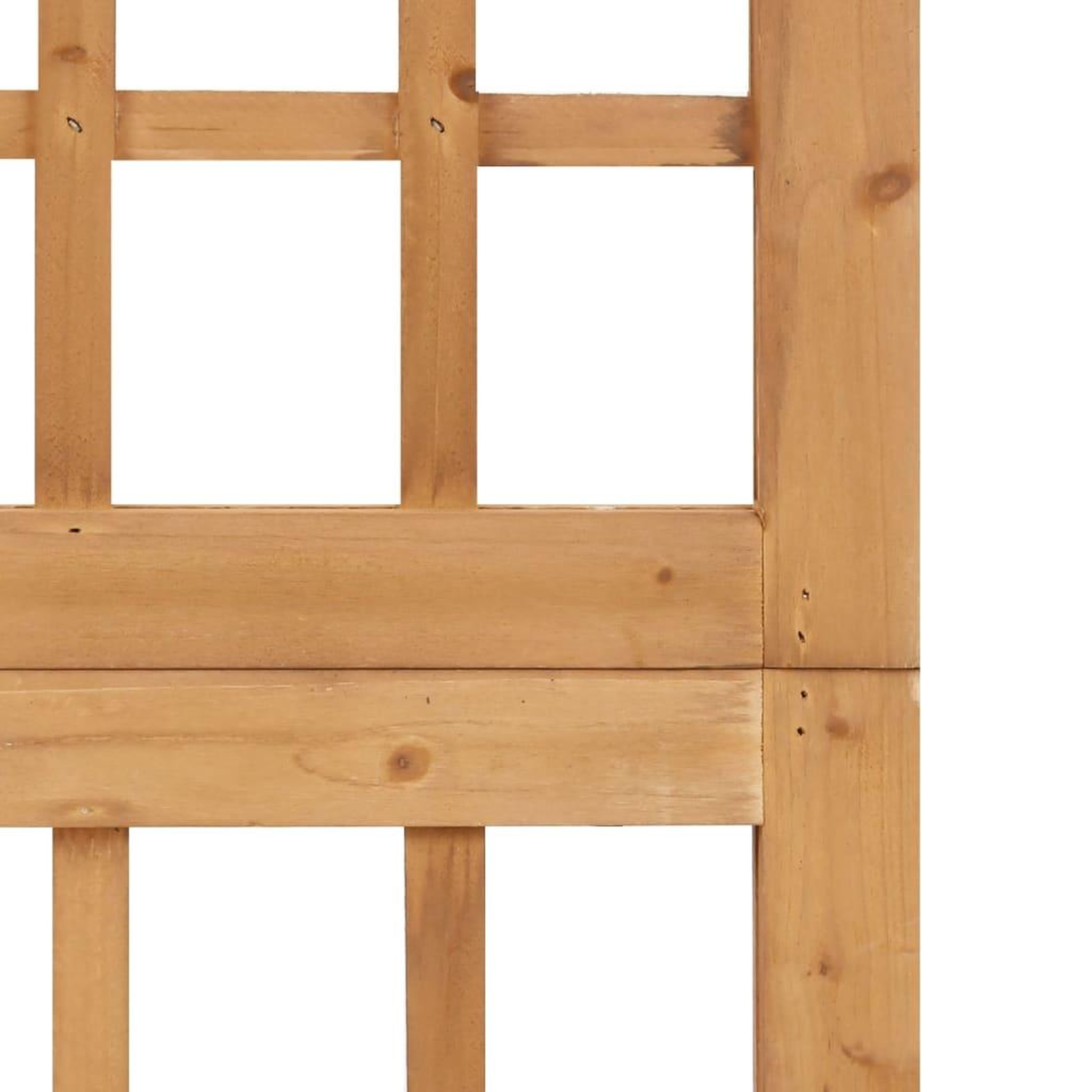 Voir la diapositive 5 : VIDAXL Cloison de separation a 6 panneaux/treillis bois sapin massif