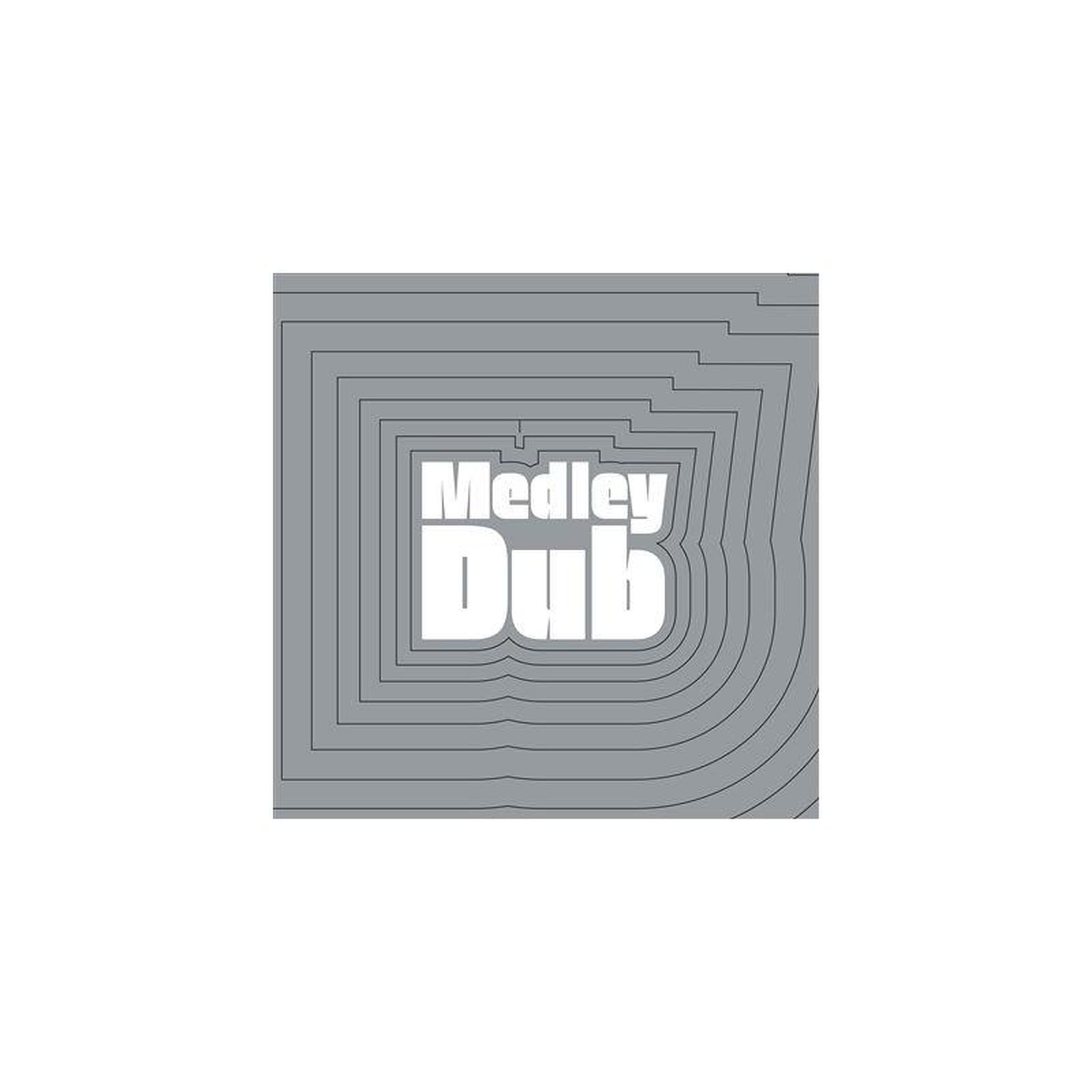 Vinyle orange medley dub, mixed by errol brown, pochette carrée anneaux rectangulaires en
