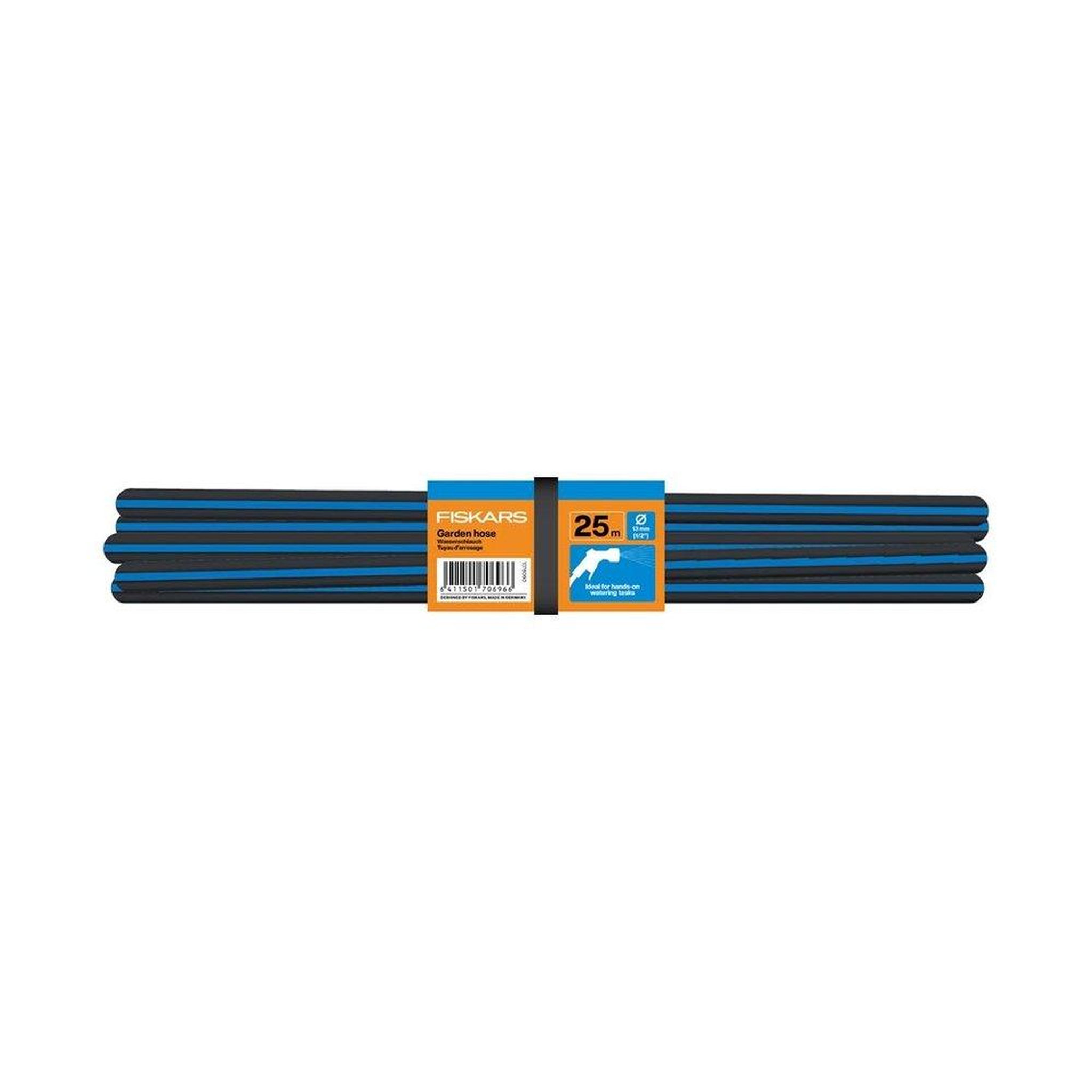 Fiskars Tuyau d'arrosage Solid 13 mm (1/2”), 25 m