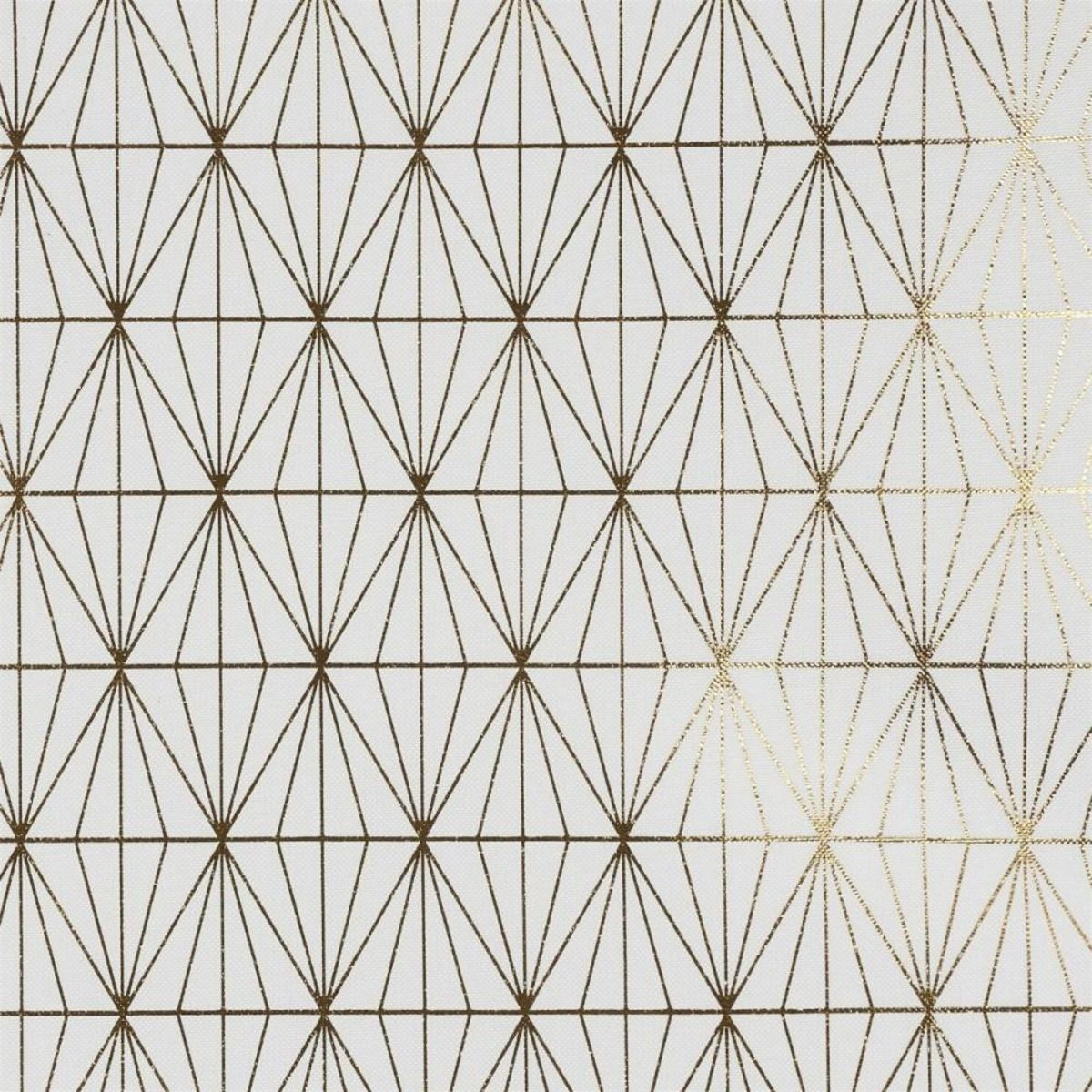 The Home Deco Factory Nappe motif géométrique doré 140x250cm