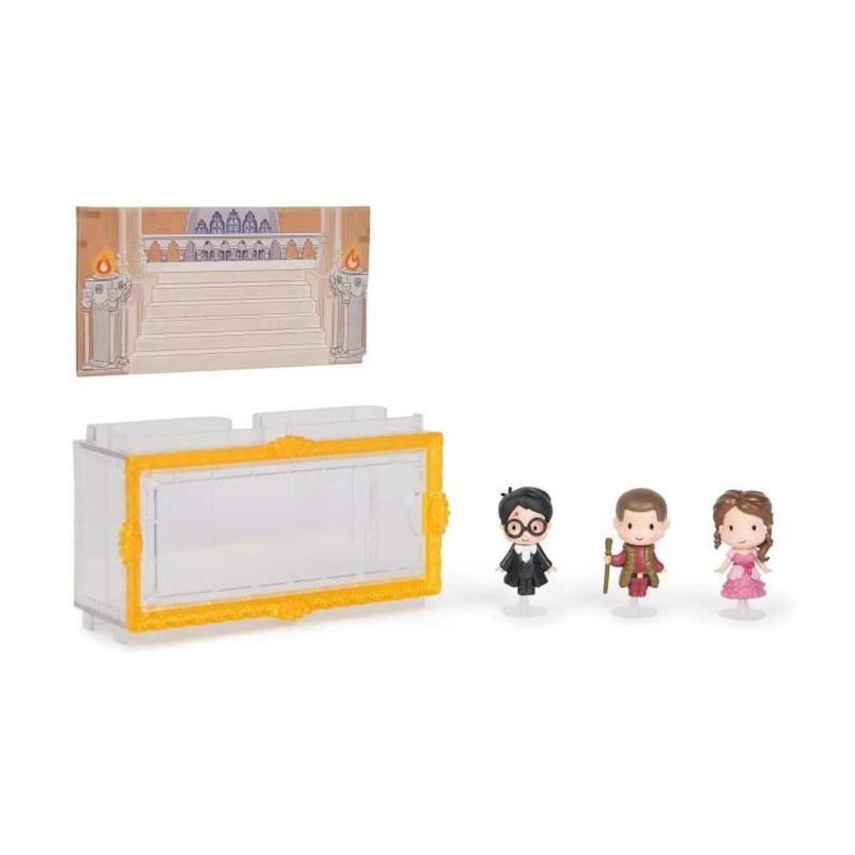 Spin Master SPIN MASTER MULTIPACK 3 FIGURINES BAL DE NOËL MOMENTS MAGIQUES SAISON 4 Wizarding World