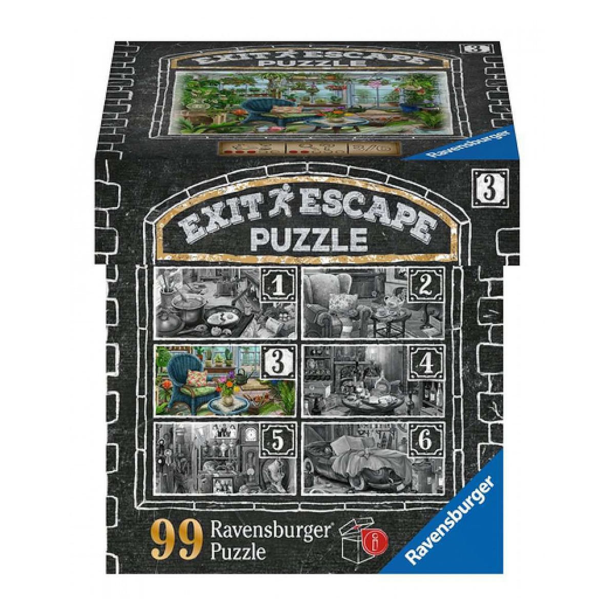 RAVENSBURGER puzzle escape 99p Jardin manoir