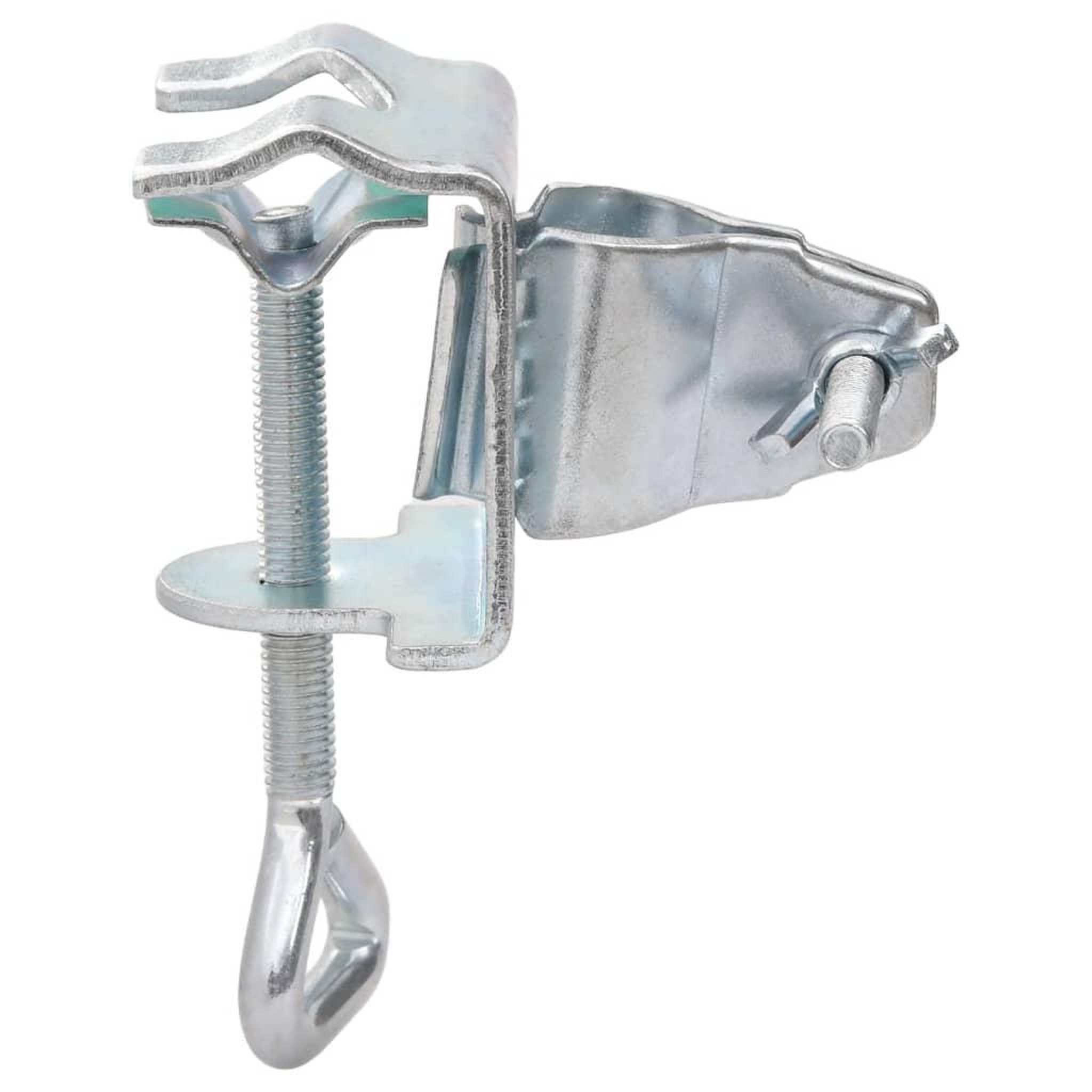 Voir la diapositive 5 : VIDAXL Pinces a parasol pour balcon 2 pcs 32 mm acier