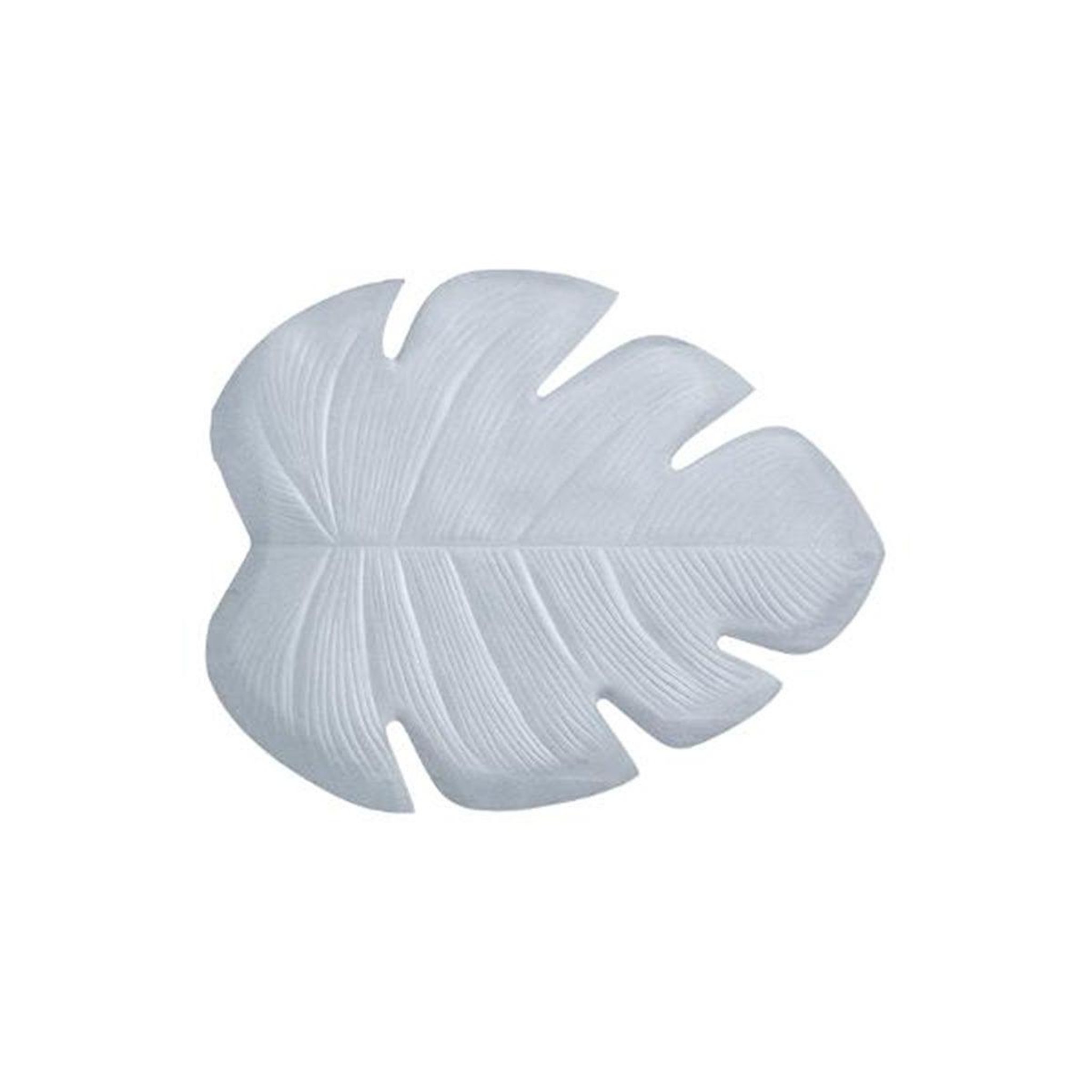 SECRET DE GOURMET Set de Table Déco  Leaf  38x47cm Argent