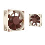Voir la diapositive 2 : Noctua Ventilateur PC Noctua NF-A6x25 PWM cadre beige et brun