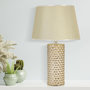 Voir la diapositive 4 : Paris Prix Lampe à Poser Design  Glam  47cm Or