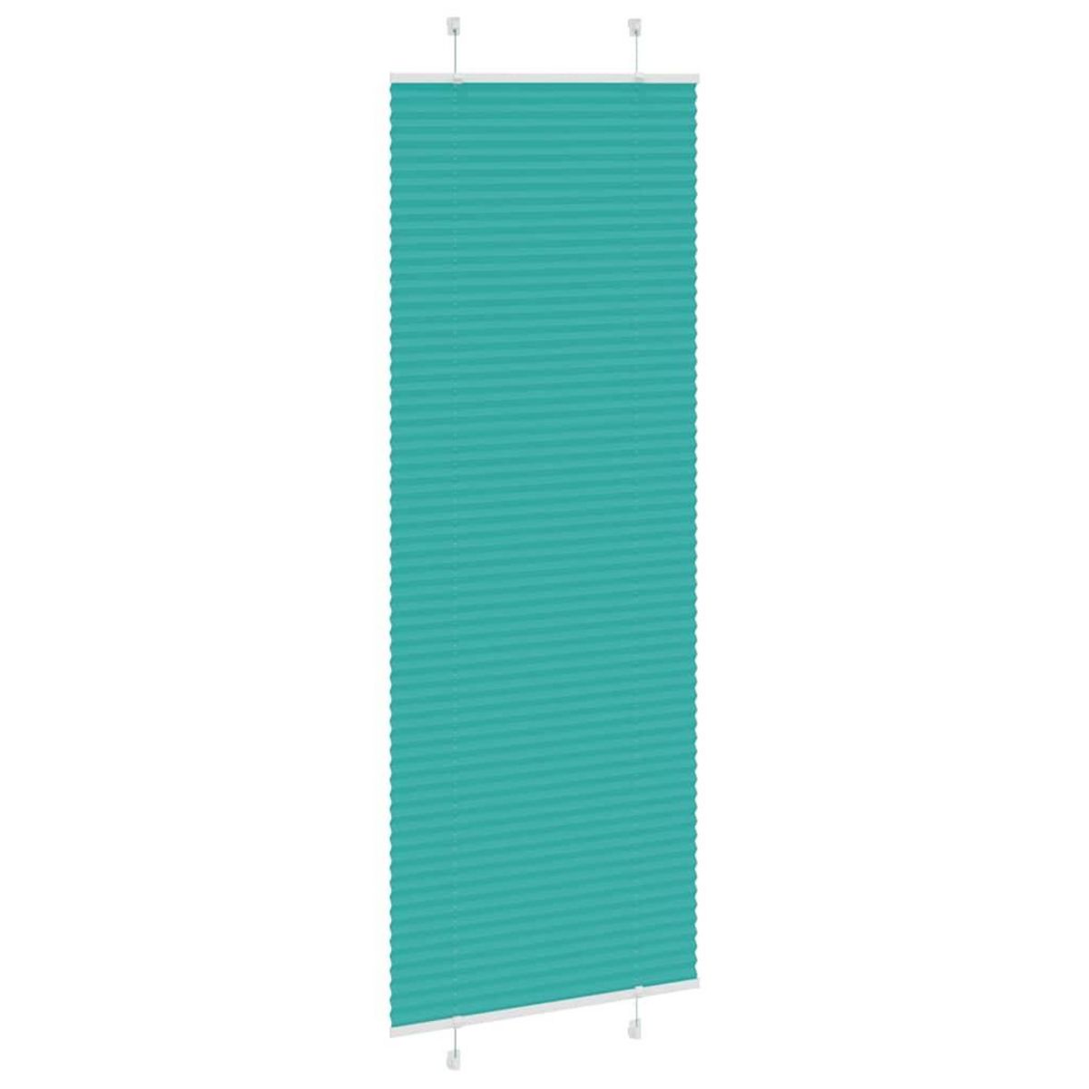 VIDAXL Store plisse vert petrole 70x200 cm largeur du tissu 69,4 cm