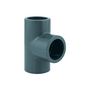 Voir la diapositive 2 : JARDIDECO Té égal PVC pression 90° Ø 63 mm - Fitt