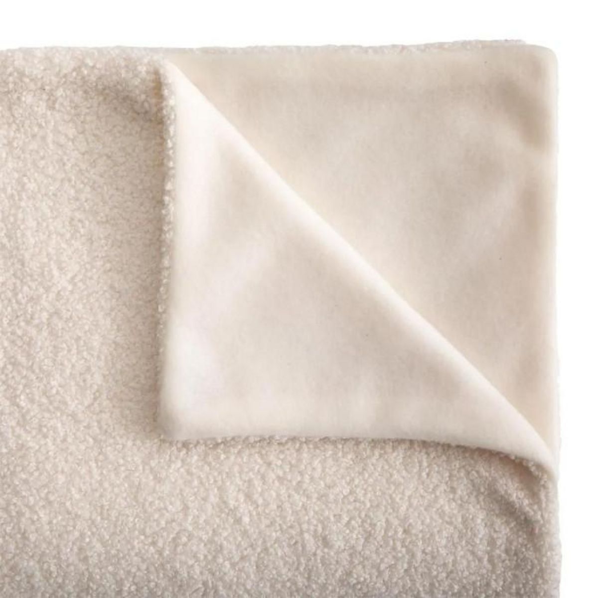 ATMOSPHERA Plaid Imitation Fourrure  Sublima  120x160cm Ivoire