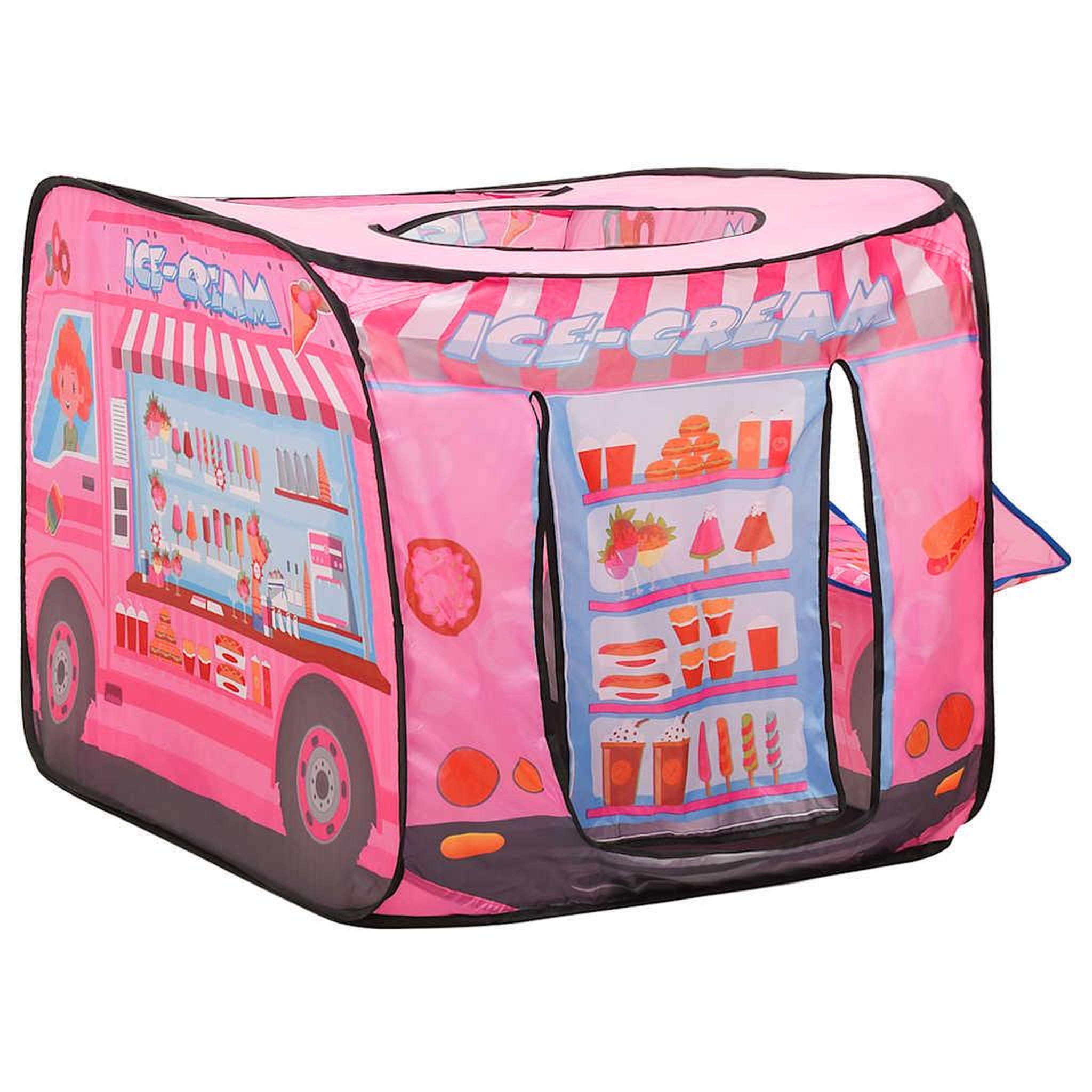 Voir la diapositive 4 : VIDAXL Tente de jeu pour enfants Rose 70x112x70 cm