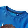 VIDAXL T-shirt enfants a manches longues bleu cobalt 92