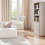Voir la diapositive 6 : OCEANIC Ventilateur de pied OCEANIC - 45W - Diametre 41 cm - 3 vitesses - Oscillant - Inclinable - Blanc