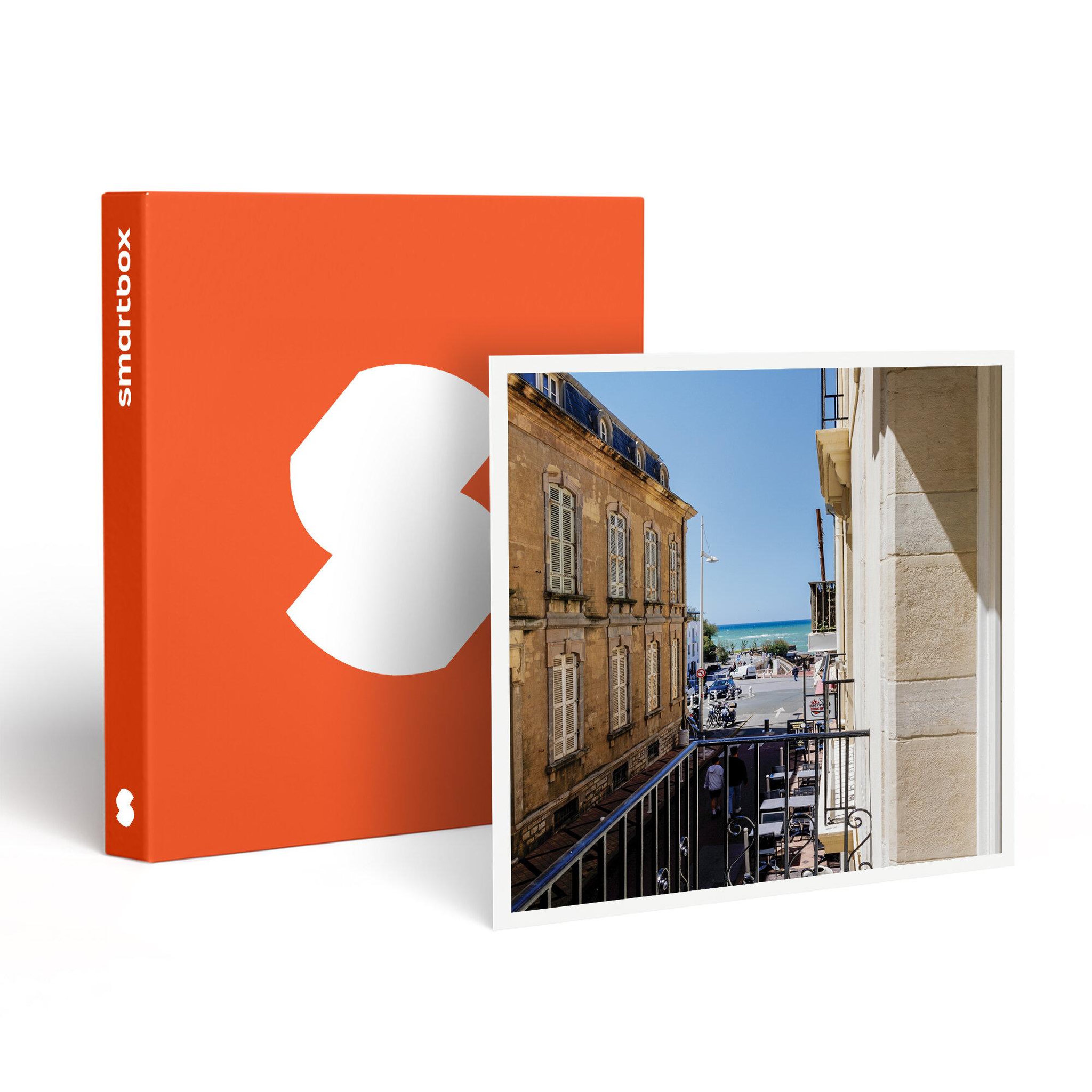 Smartbox 2 jours avec dîner en hôtel 4* à biarritz - coffret cadeau séjour