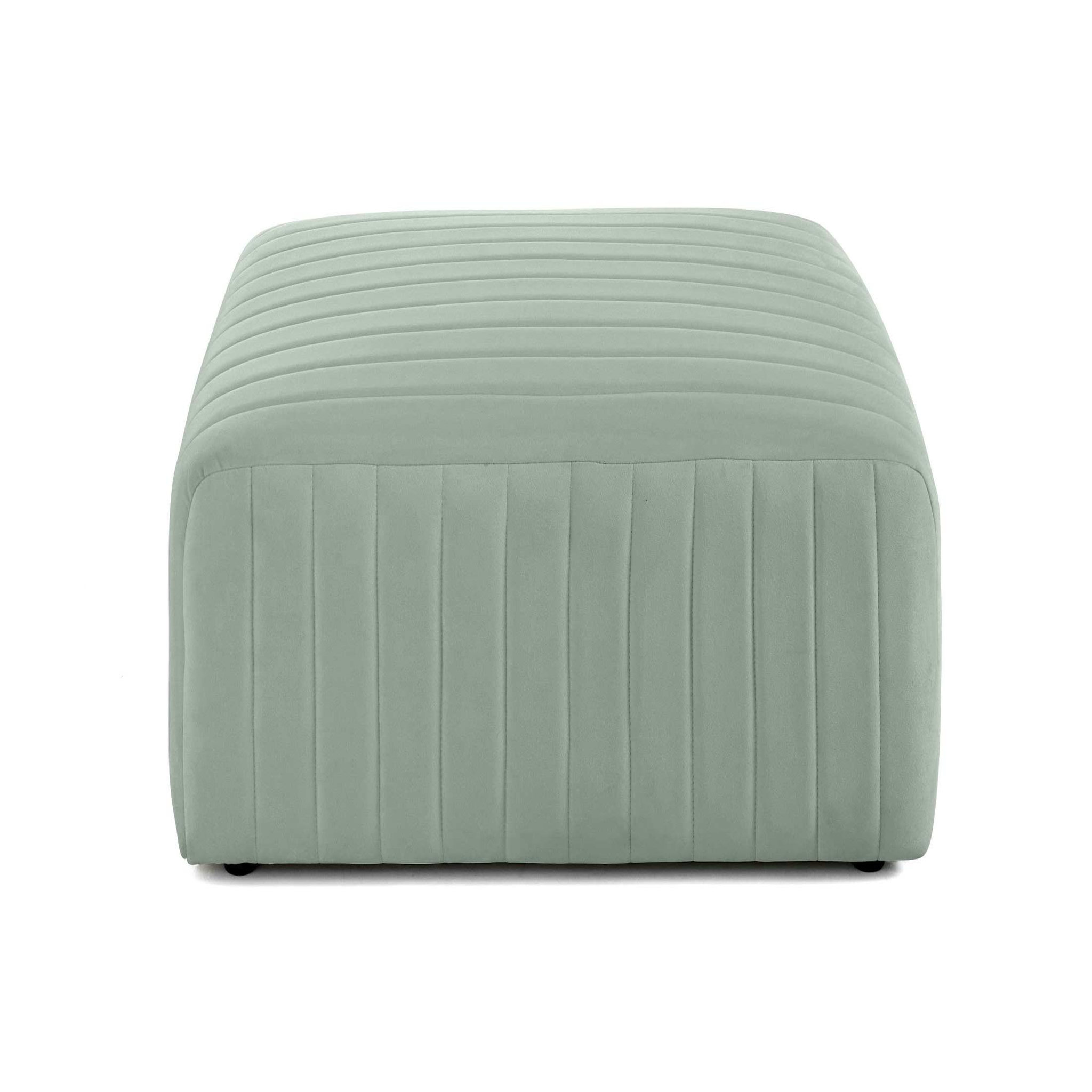 Voir la diapositive 1 : BEST MOBILIER Nova - pouf modulable - en velours