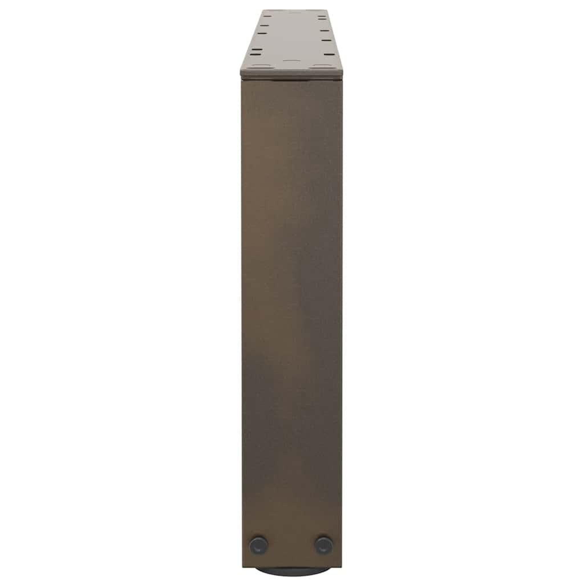 Voir la diapositive 5 : VIDAXL Pieds de table a manger forme V 2 pcs acier naturel acier