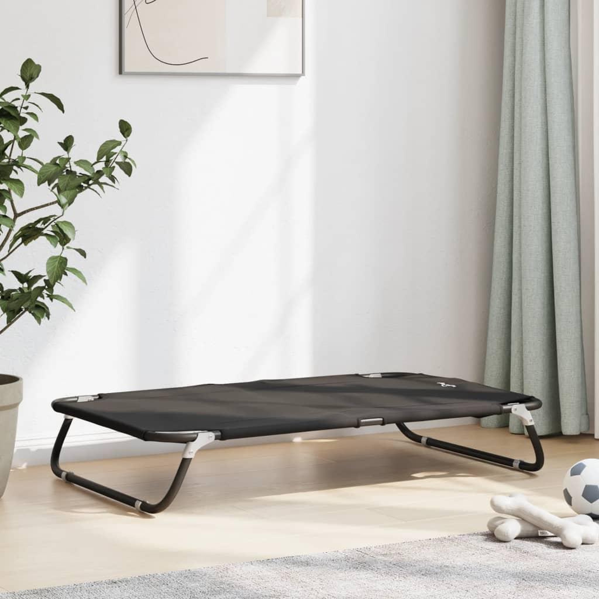 Voir la diapositive 3 : VIDAXL Lit pour chien pliable anthracite tissu Oxford et acier