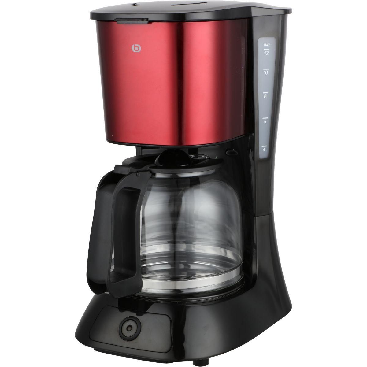 ESSENTIEL B Cafetière ECF6 rouge