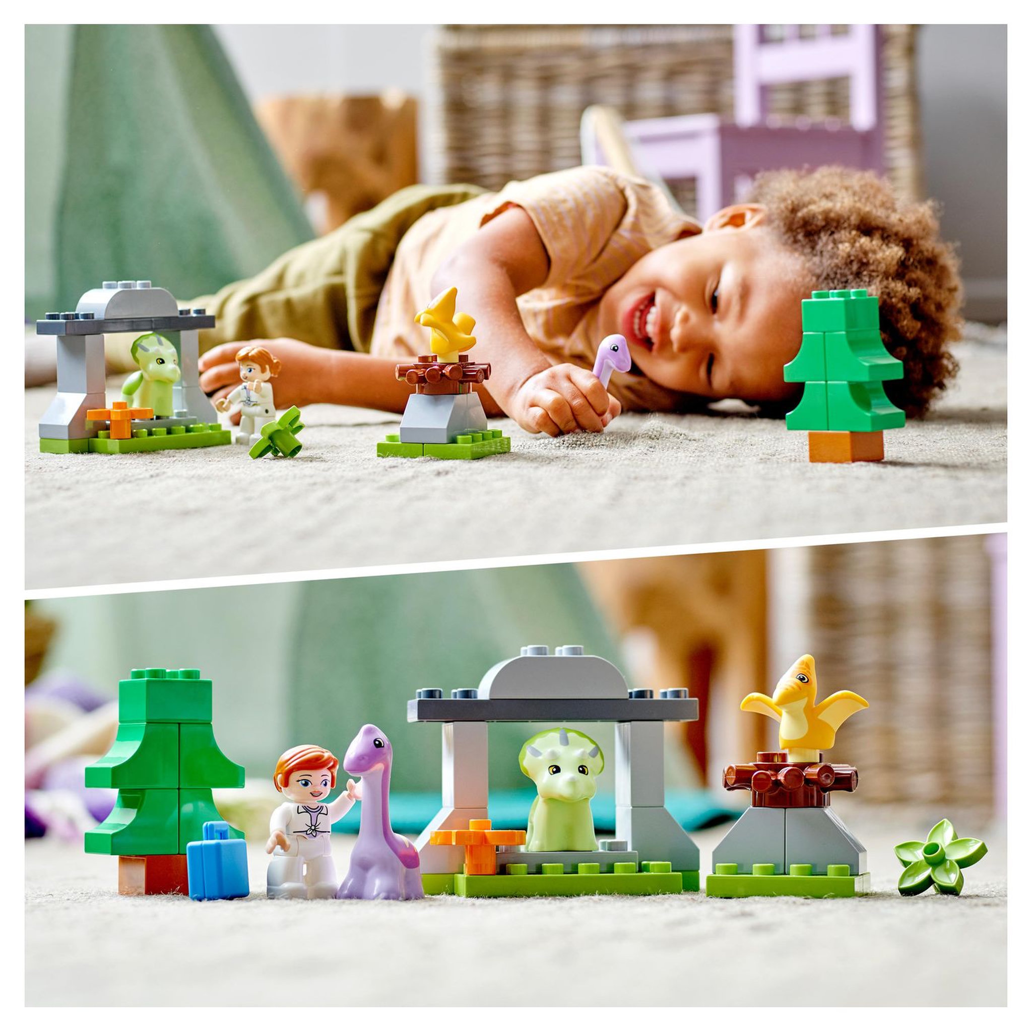 Voir la diapositive 8 : LEGO DUPLO 10938 La Nurserie des Dinosaures, Jouet d'Éveil, Bébé Dino, Enfants Dès 2 Ans