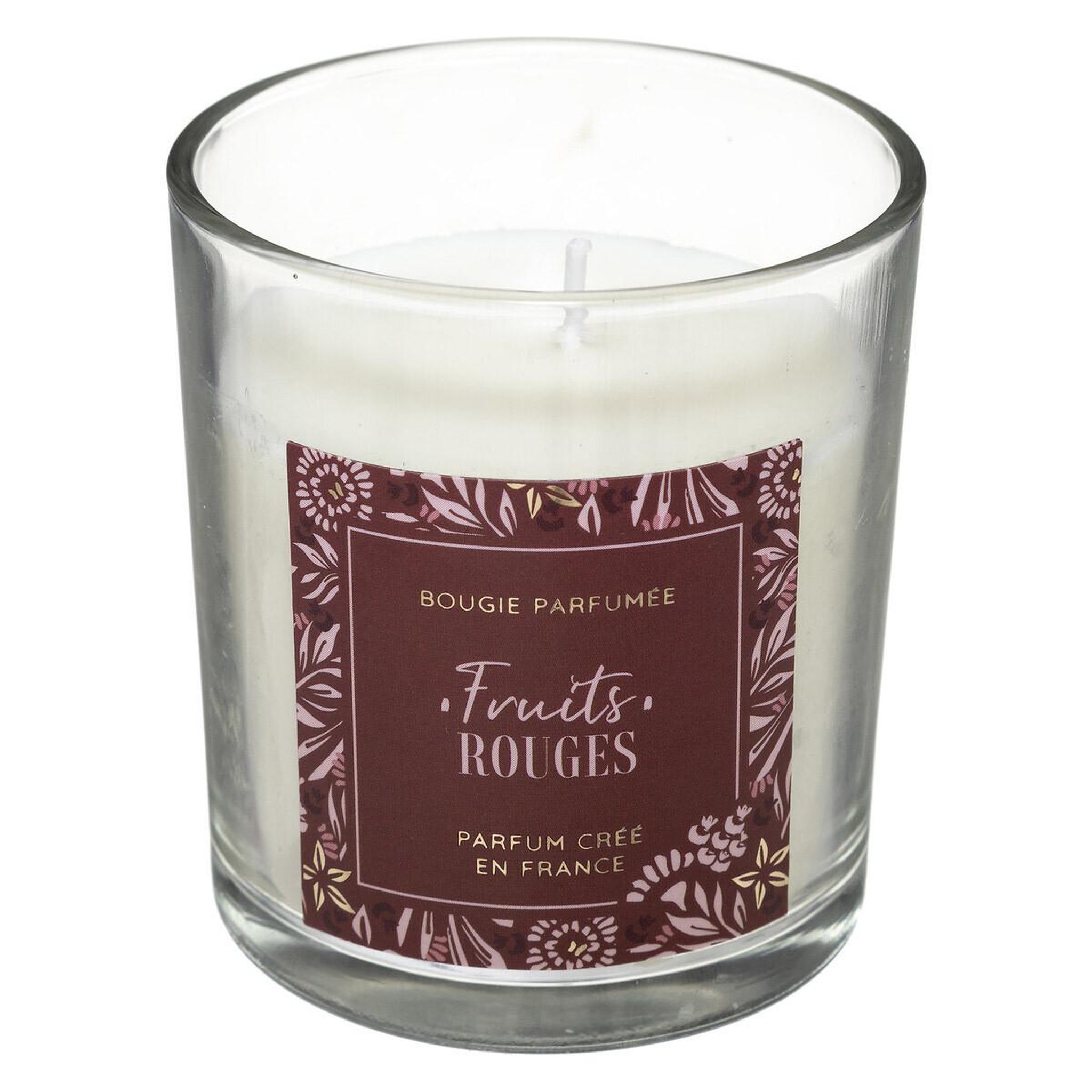 Voir la diapositive 2 : COMPTOIR DE LA BOUGIE Bougie parfumée cloche  loli  130g fruits rouges