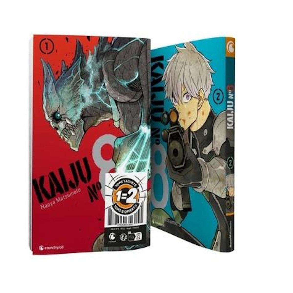 KAIJU N°8 : PACK EN 2 VOLUMES : TOMES 1 ET 2, Matsumoto Naoya