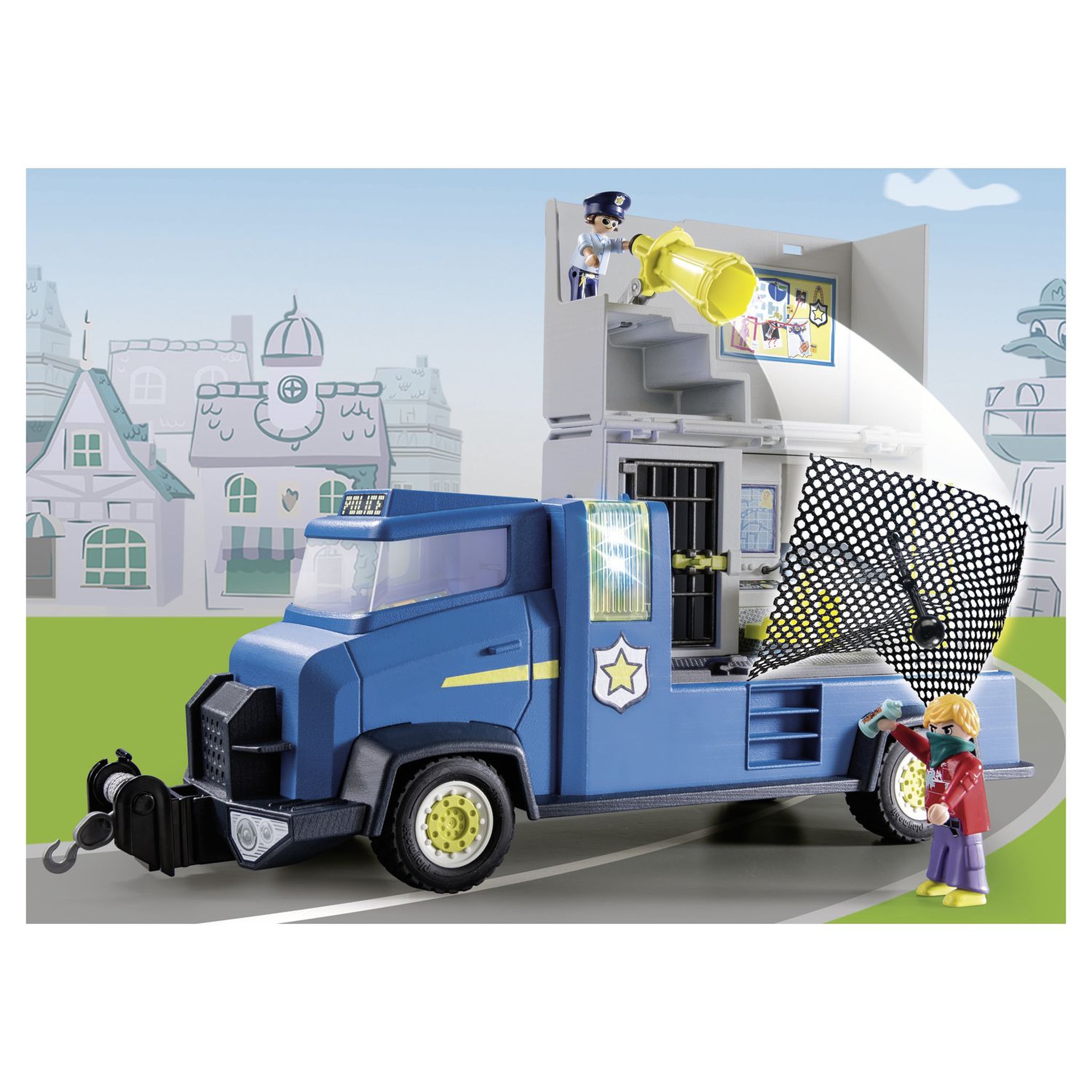 Voir la diapositive 8 : PLAYMOBIL 70912 - Duck on Call - Fourgon de police