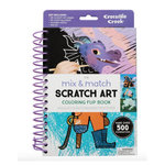CROCODILE CREEK Livre scratch Art - Mix and match - Fairy tales
