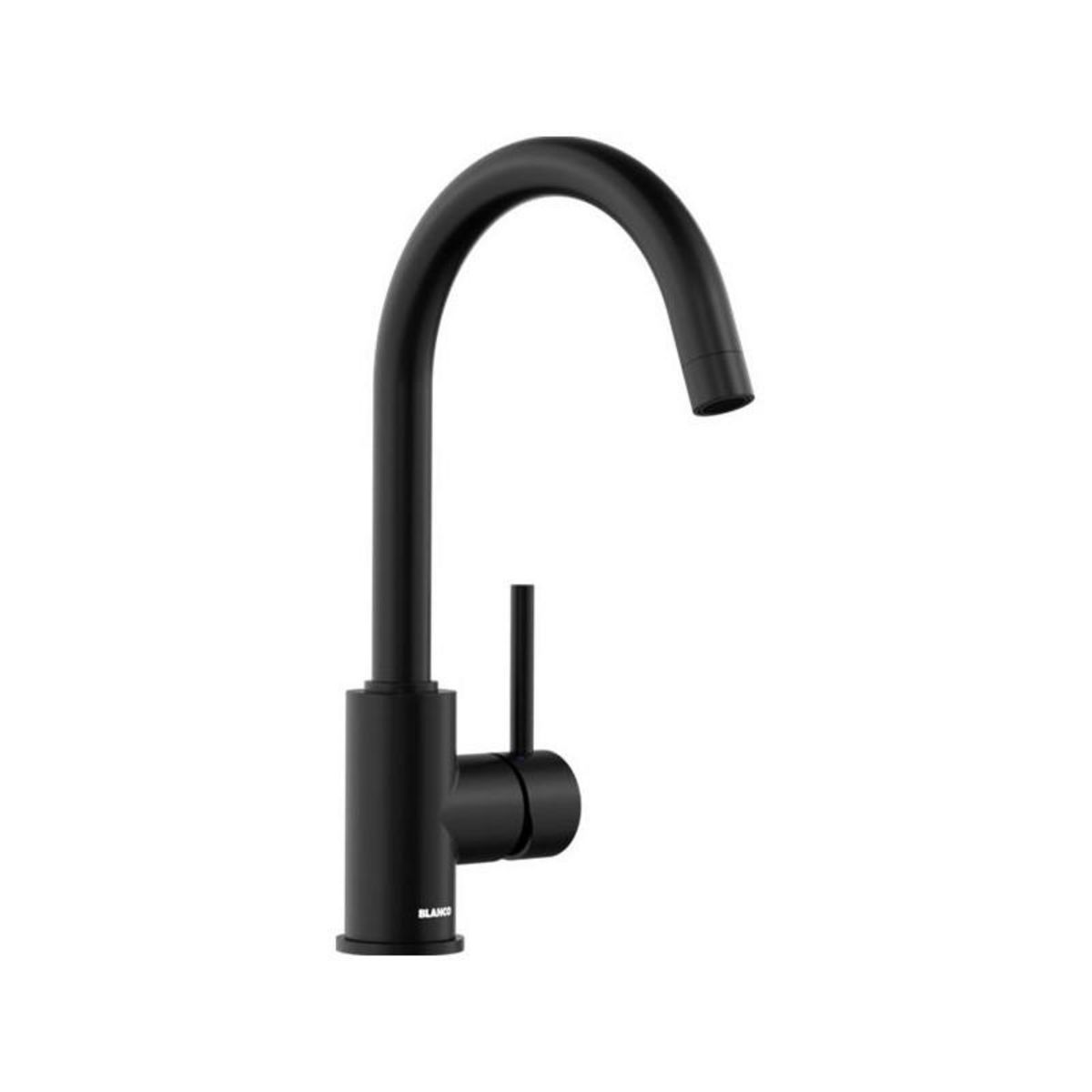 Blanco Pack évier + mitigeur LEGRA 45S NOIR+MIDA NOIR MAT BLANCO - 527917