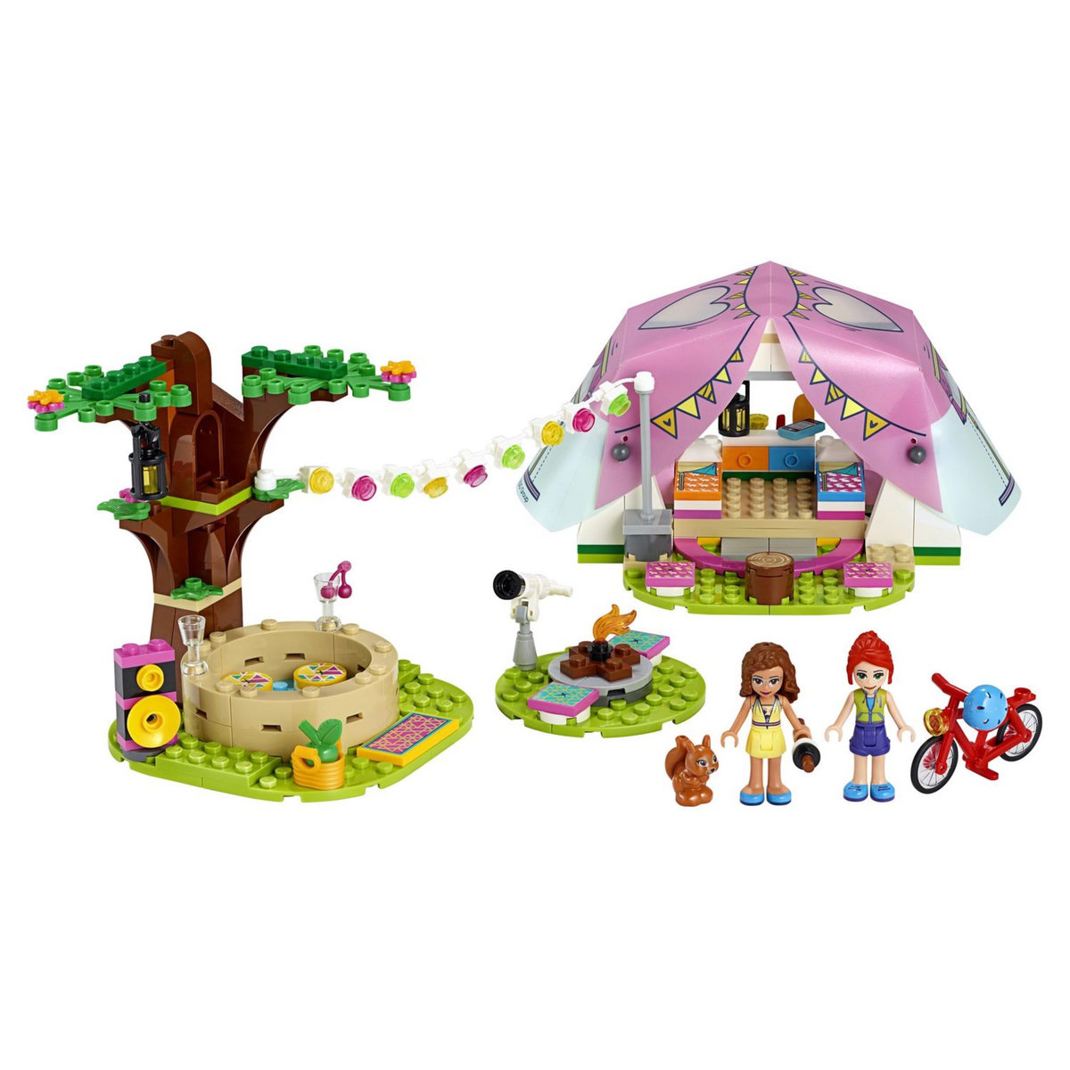 LEGO Friends 41392 Le camping glamour dans la nature