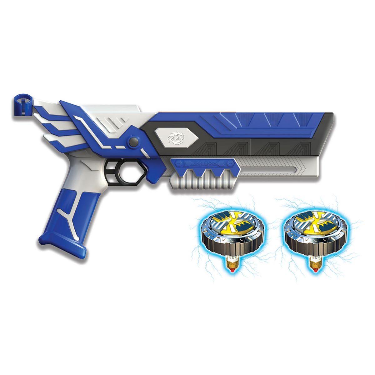 SILVERLIT Spinner Mad  Blaster double shoot avec 2 toupies