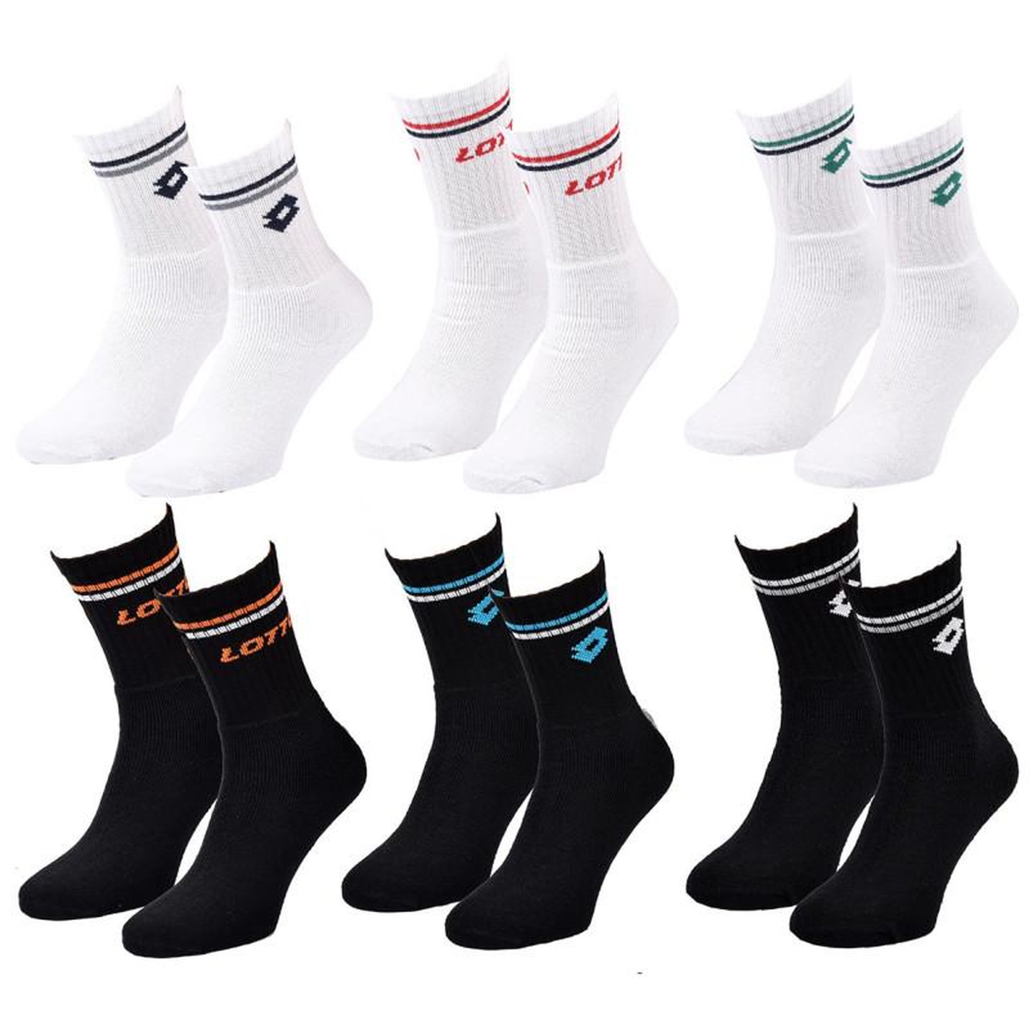 Voir la diapositive 2 : LOTTO Chaussettes Homme LOTTO