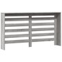 Voir la diapositive 5 : VIDAXL Cache-radiateur sonoma gris 149x20x82 cm bois d'ingenierie