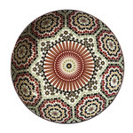 Paris Prix Lot de 6 Assiettes Creuses  Zahra  20cm Multicolore