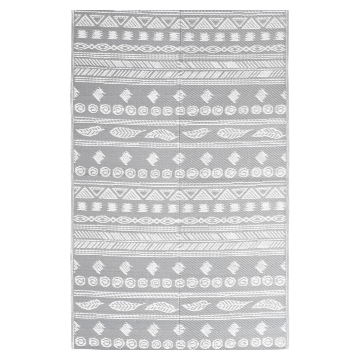 VIDAXL Tapis d'exterieur Gris 160x230 cm PP