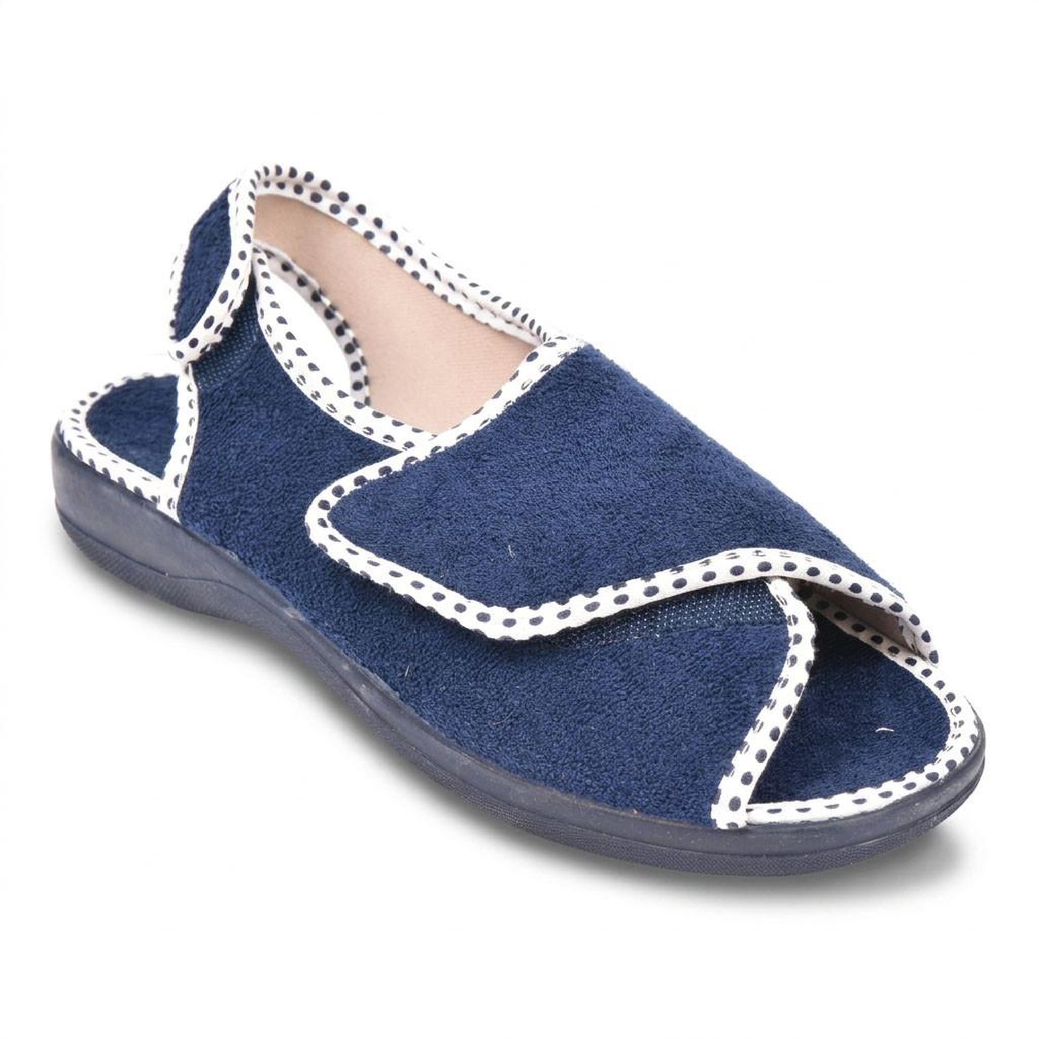 Voir la diapositive 1 : OZABI OZABI-Pantoufle Sandale Femme Eponge Double Scratch Fabriquee en Espagne