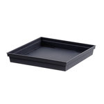 Eda Soucoupe Toscane carrée 39 cm - Gris anthracite - Eda