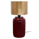 Paris Prix Lampe à Poser Design  Tino  43cm Prune & Or