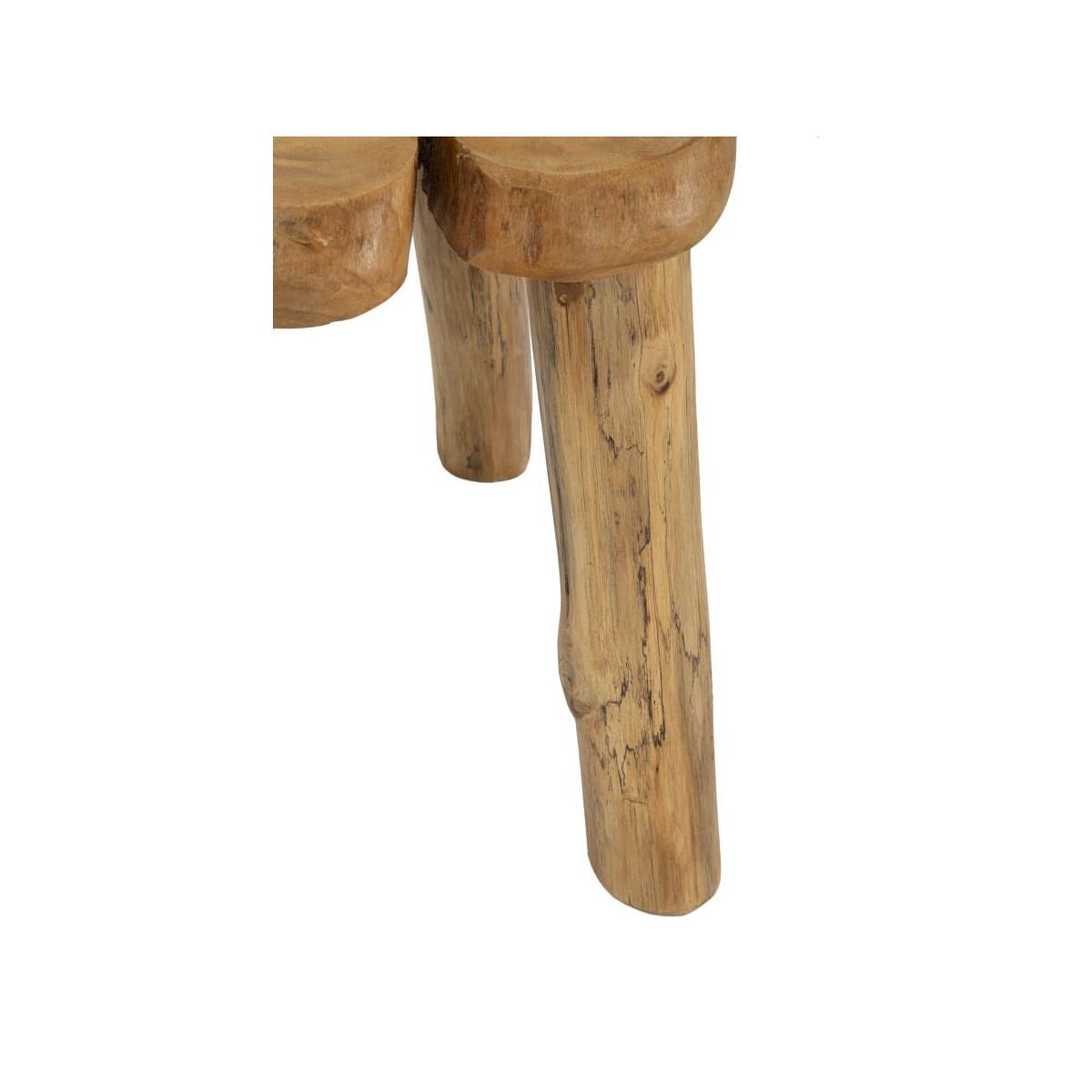 Voir la diapositive 6 : Paris Prix Table d'Appoint en Bois  Bintang  50cm Naturel