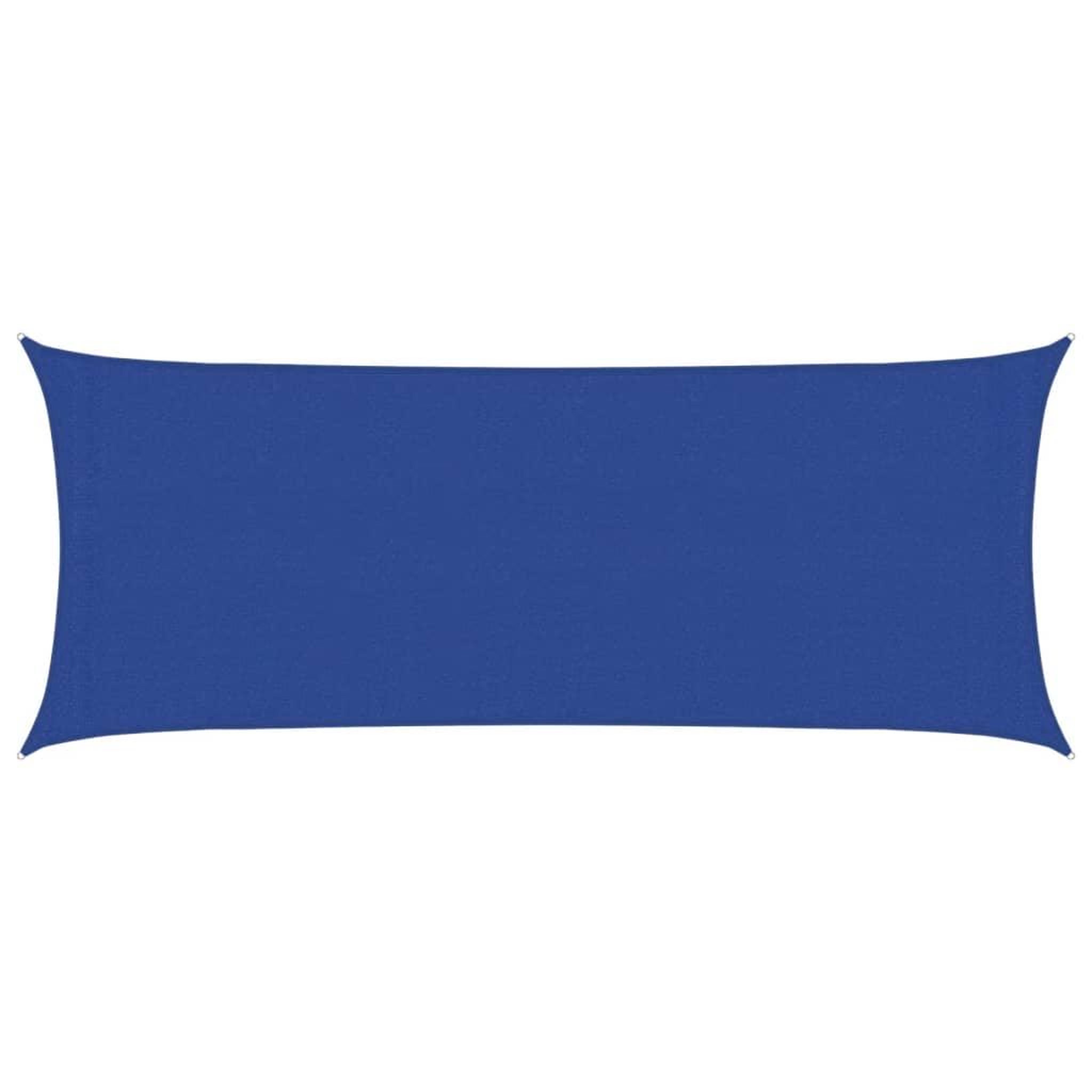 Voir la diapositive 2 : VIDAXL Voile d'ombrage 160 g/m^2 Bleu 2x5 m PEHD