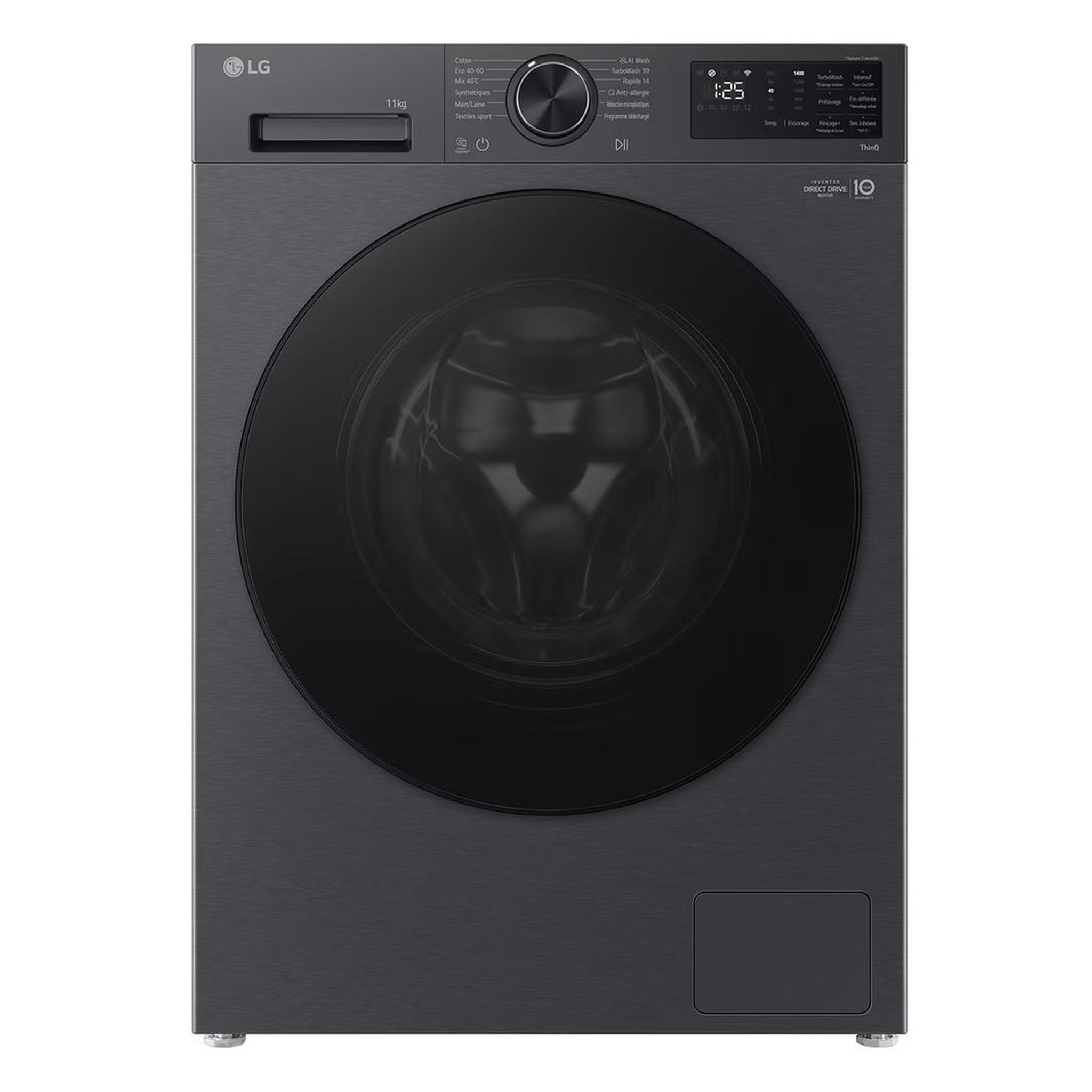 LG Lave-linge frontal 11kg 1400 tours/min - f14x56bmst