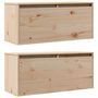 Voir la diapositive 3 : VIDAXL Armoires murales 2 pcs 80x30x35 cm Bois de pin massif