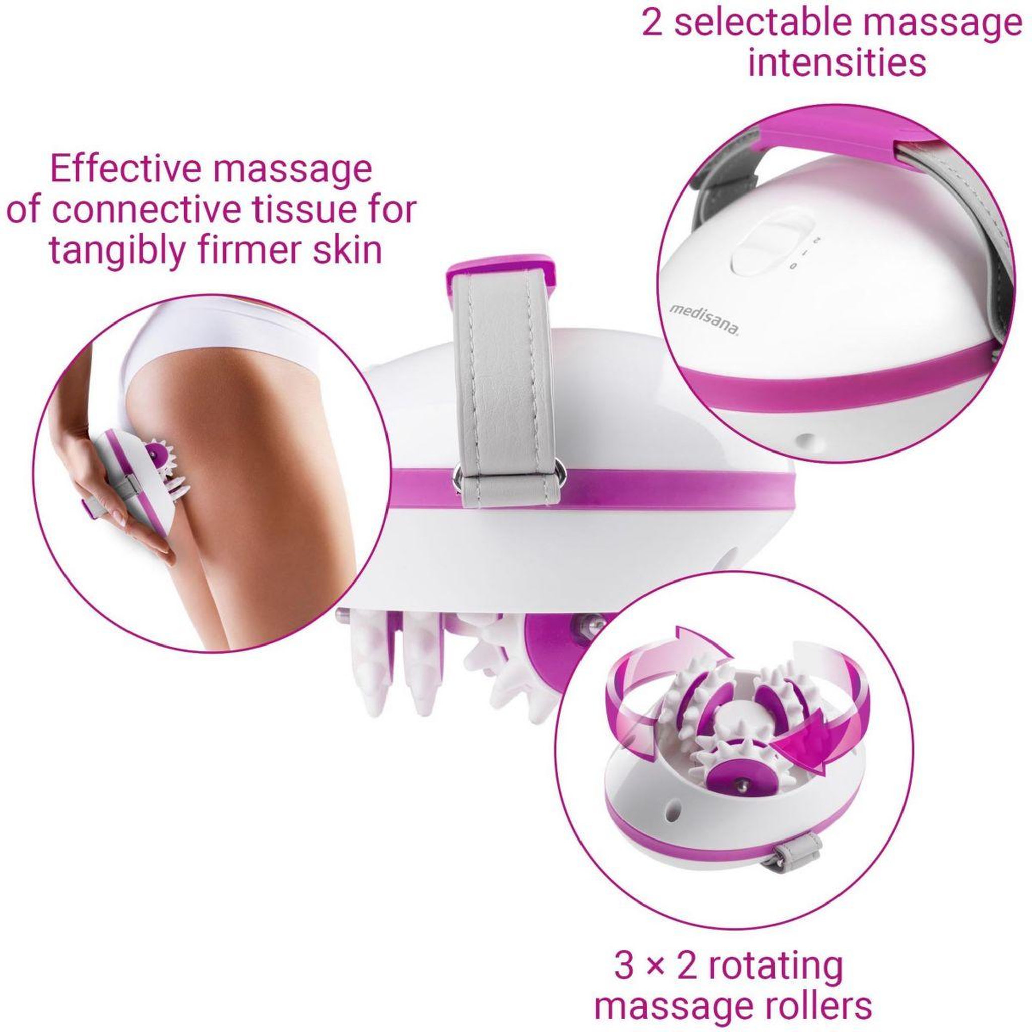 Voir la diapositive 4 : Medisana Appareil anti cellulite Anti cellulite AC850