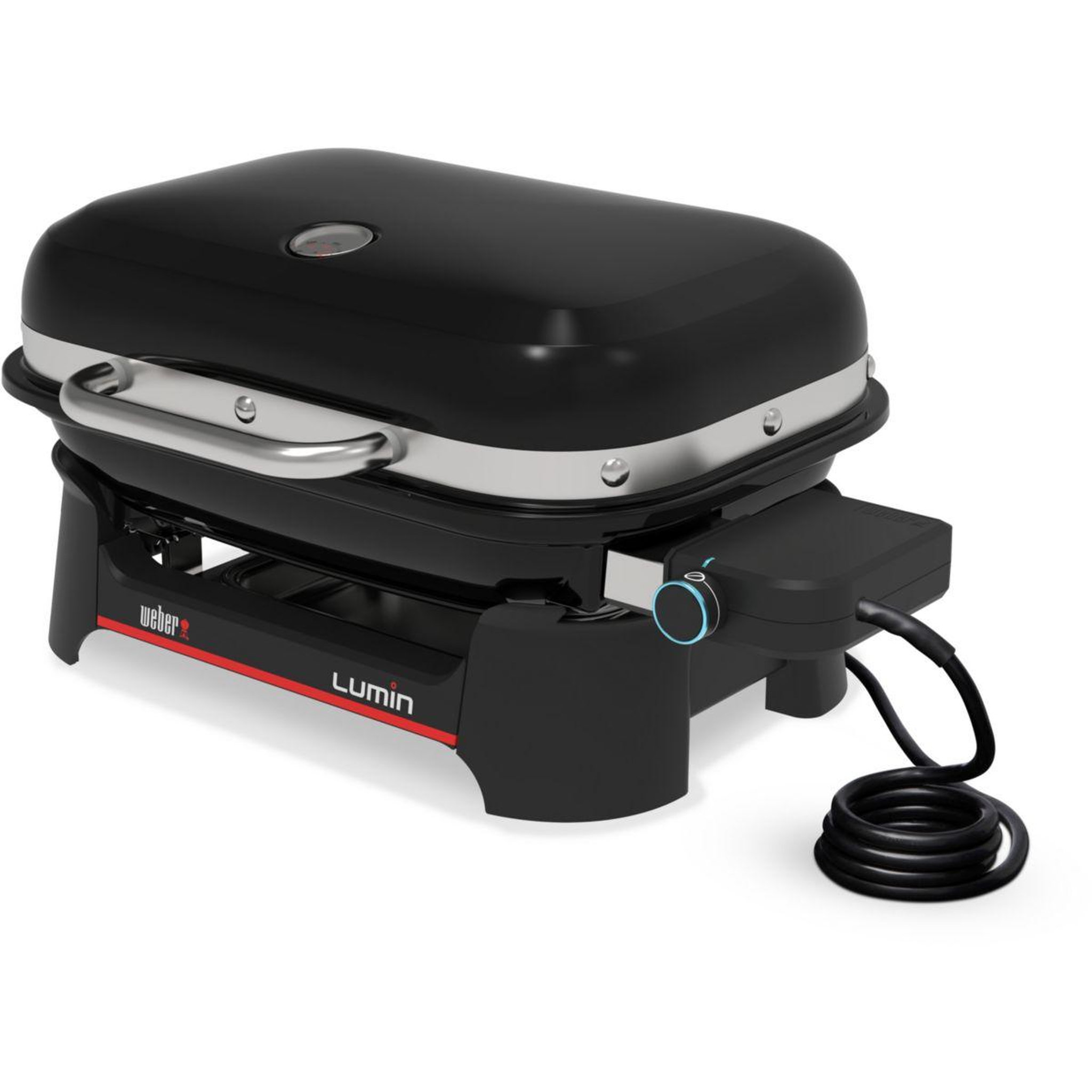 Voir la diapositive 3 : Weber Barbecue électrique electrique lumin compact