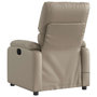 Voir la diapositive 5 : VIDAXL Fauteuil de massage inclinable electrique cappuccino similicuir