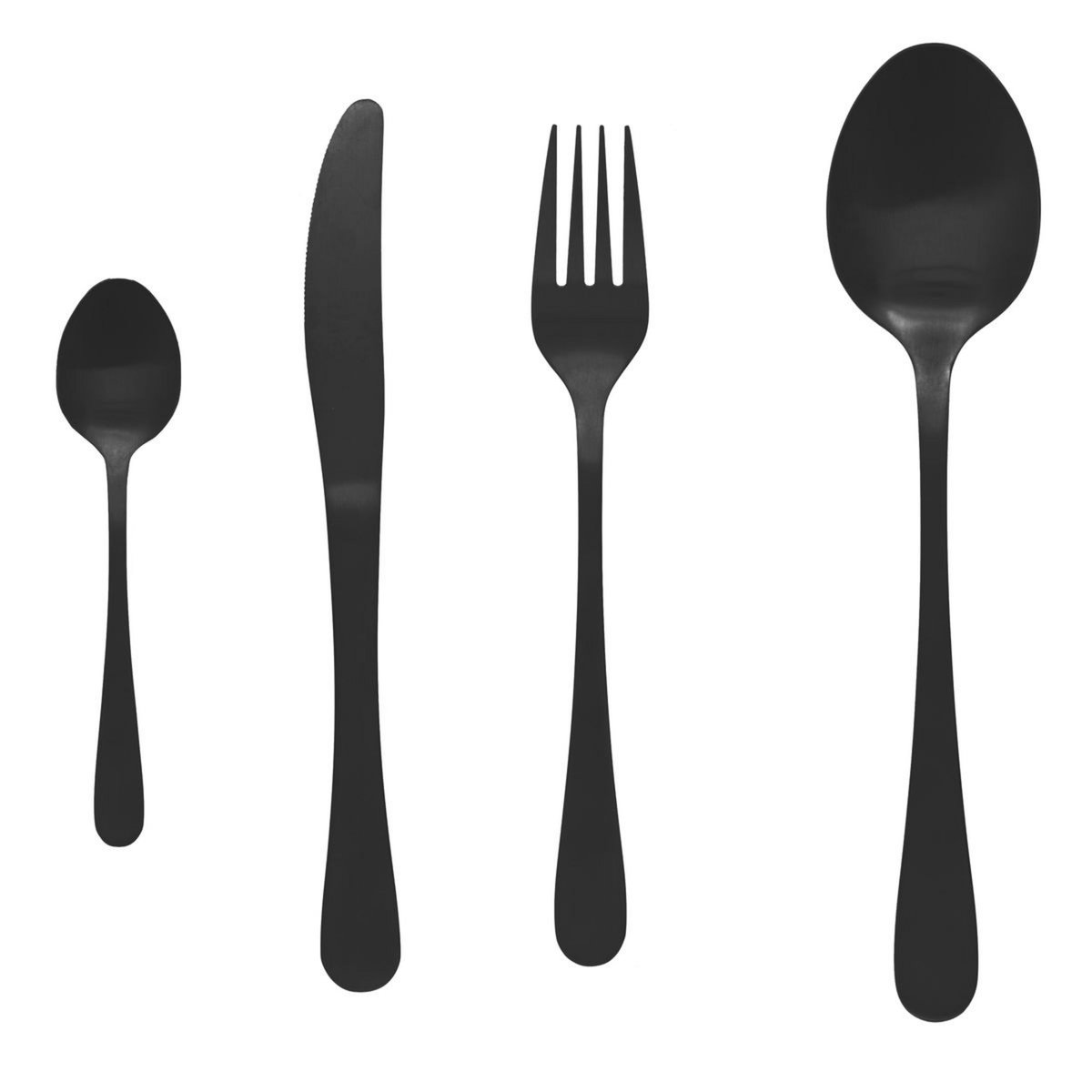  Ménagère 16 pièces NOIR