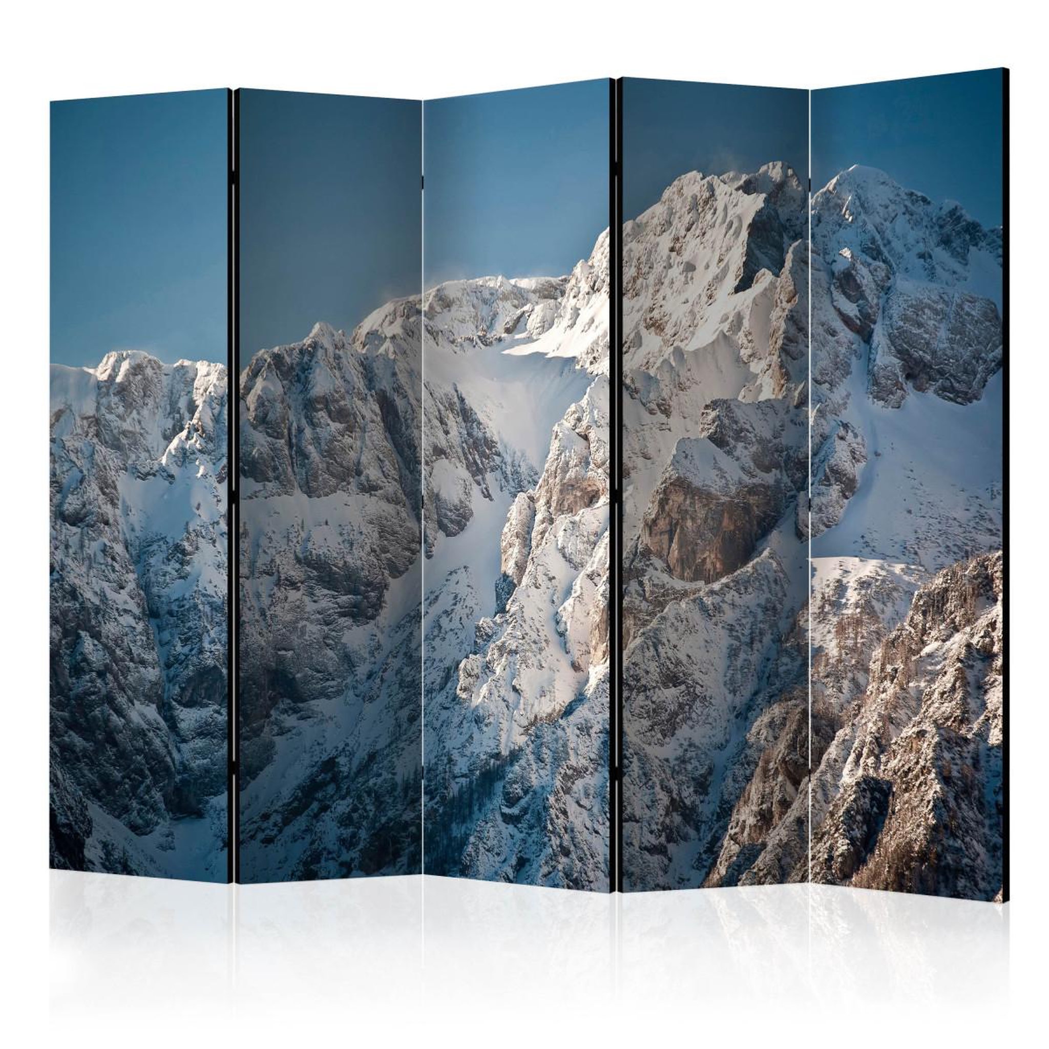 Paris Prix Paravent 5 volets  winter in the alps  172x225cm