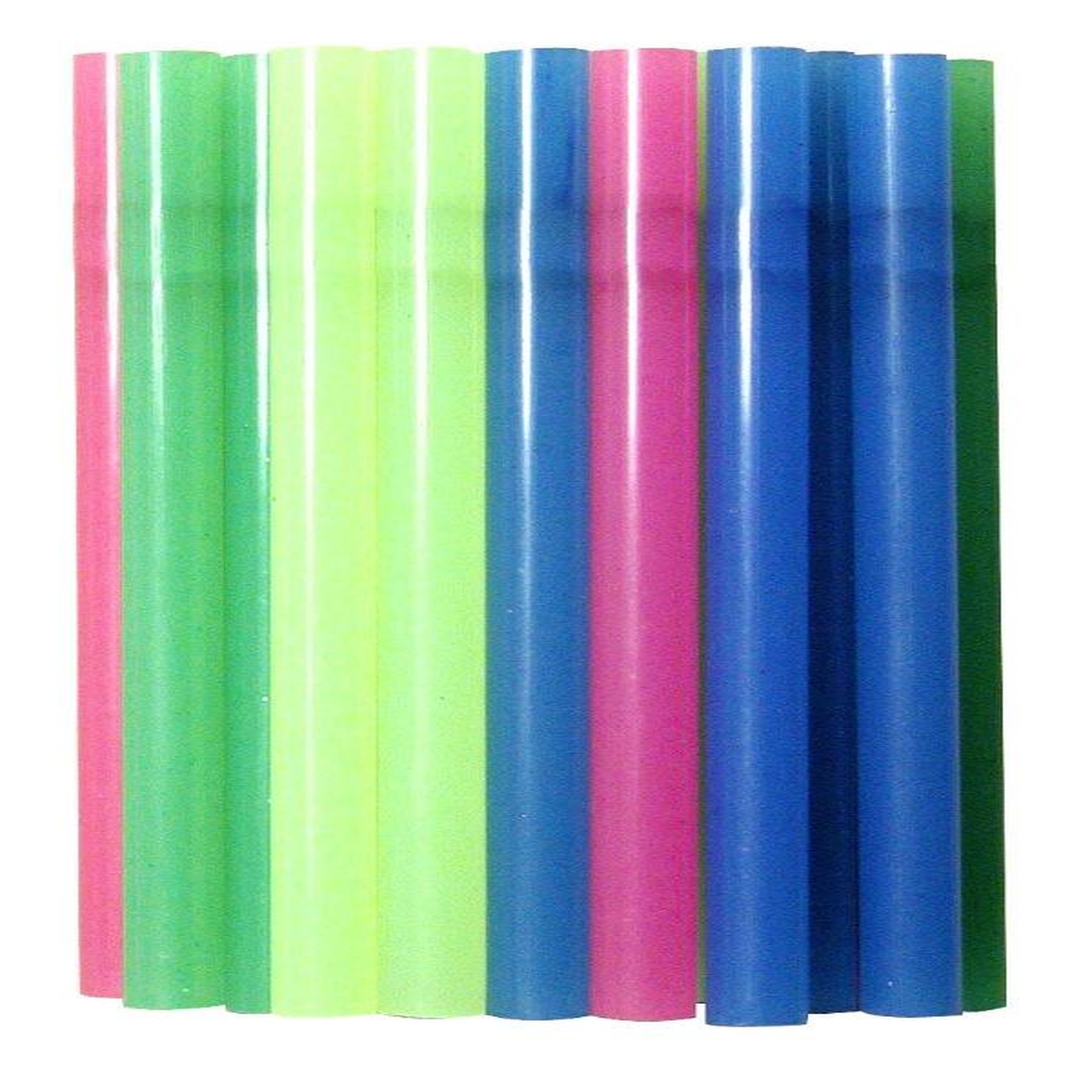 MAXICRAFT 20 bâtons de colle fluorescente Ø 8 mm