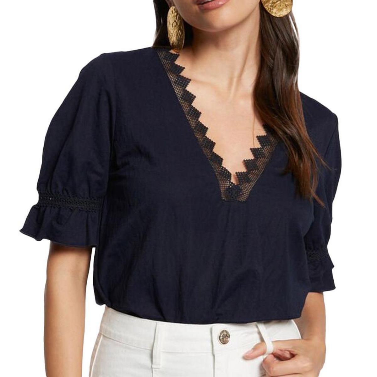 MORGAN T shirt  Femme Morgan 242 DBLUE