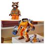 Voir la diapositive 6 : LEGO Marvel 76243 L'armure robot de Rocket,  Figurine Gardiens de la Galaxie, Jouet Raton Laveur, Avengers