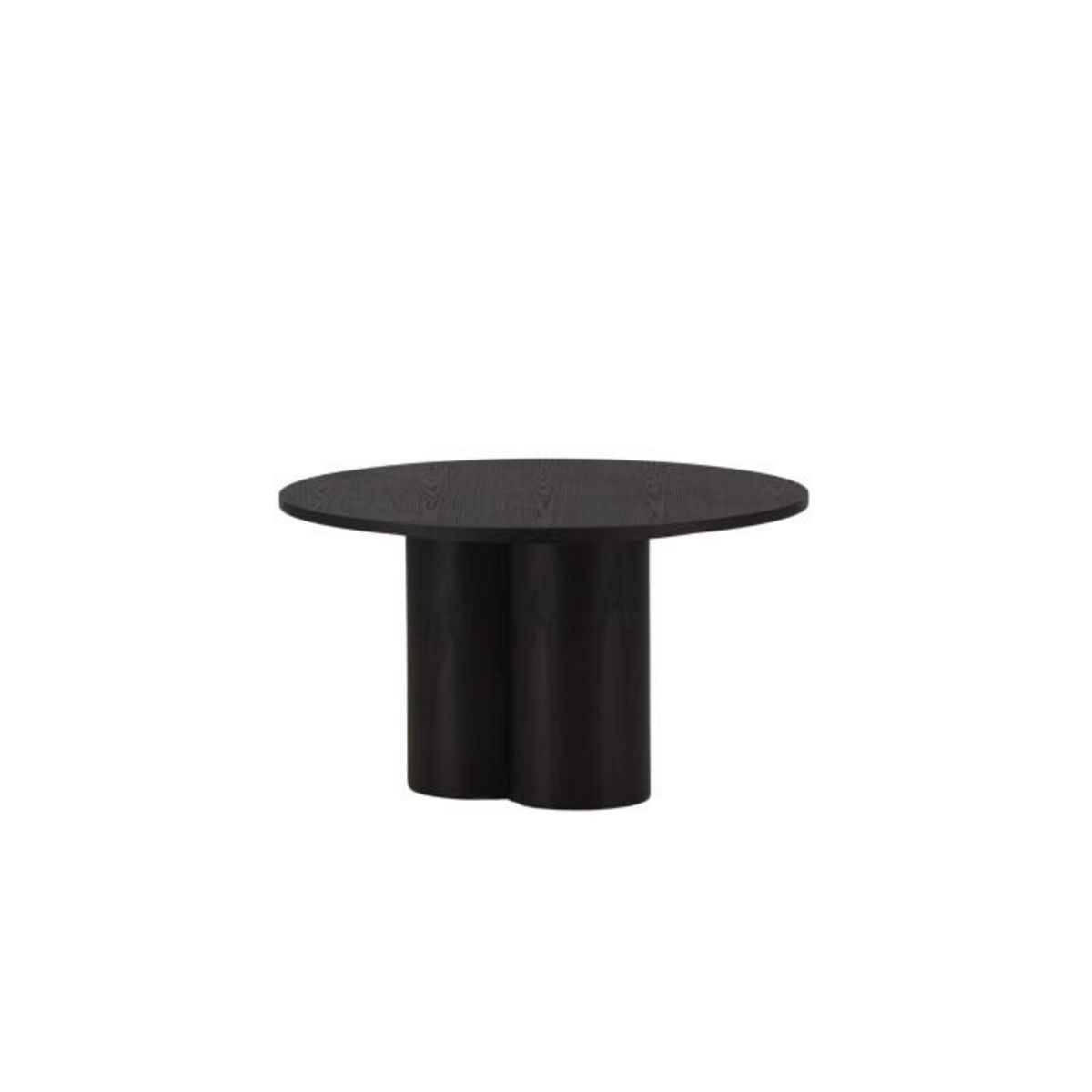 Paris Prix Table Basse Ronde  Olivia  80cm Noir