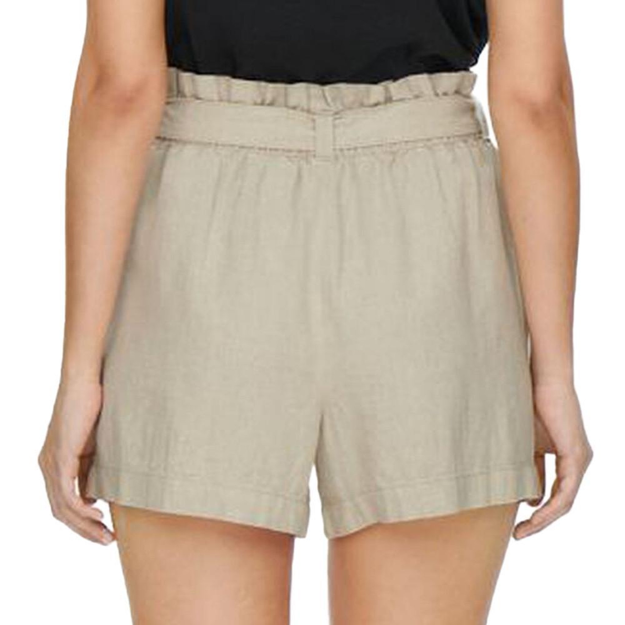 Voir la diapositive 2 : JACQUELINE DE YONG Short Beige Femme JDY Say